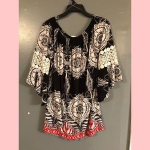 Pinwheel Sleeve Tunic